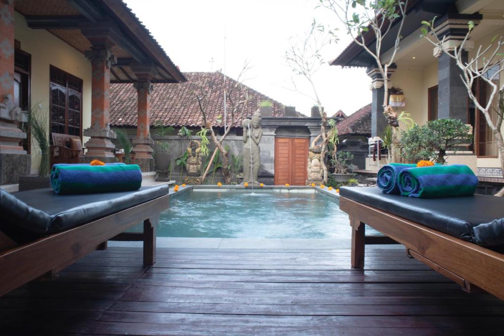 Suparsa’s Homestay compound at Sri Wedari, Ubud