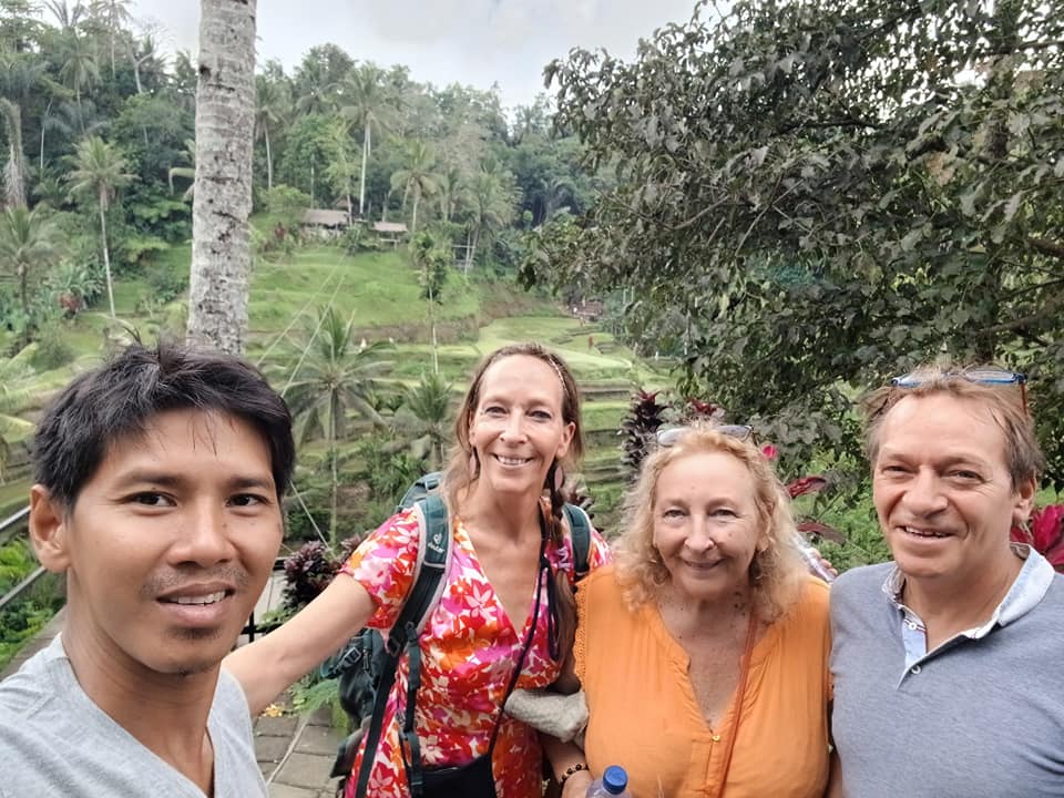 Putra guiding guests