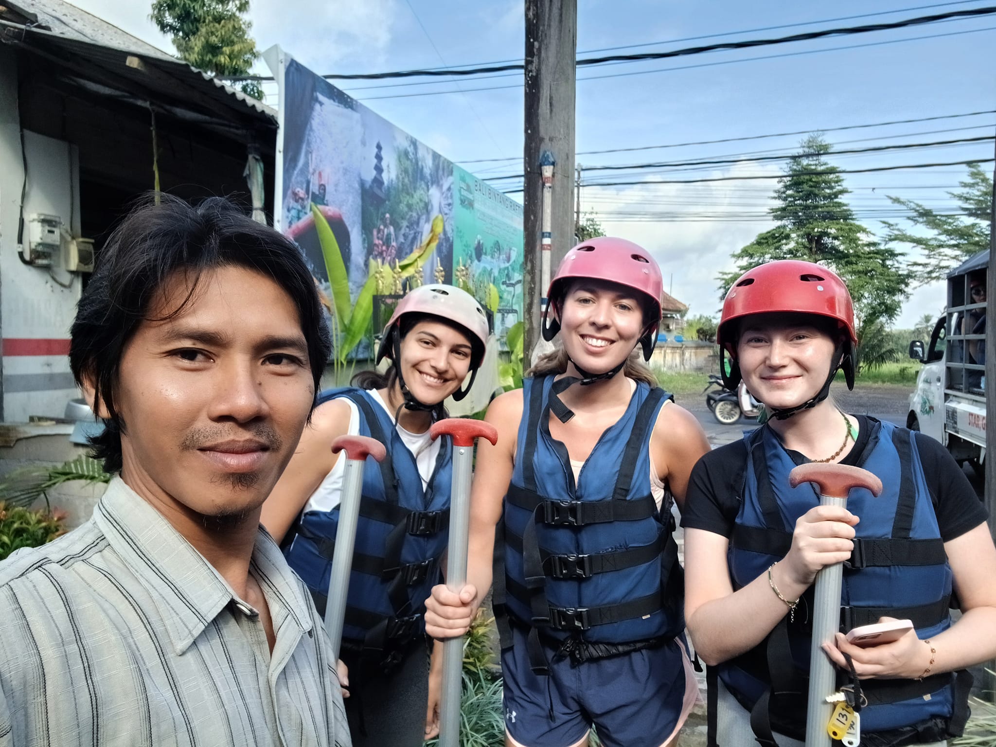 Rafting activity